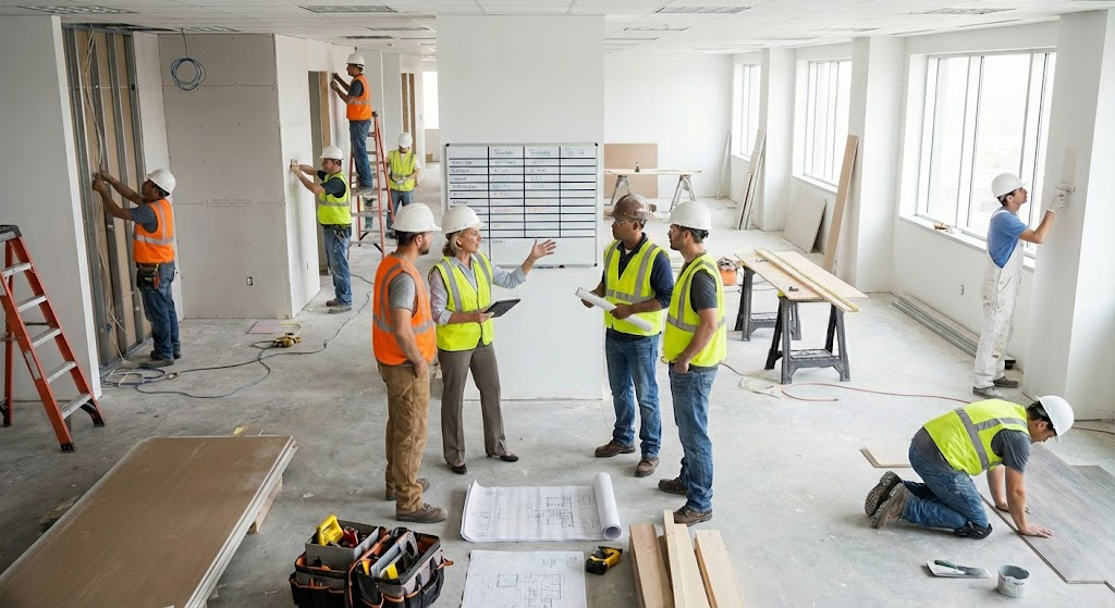 Réunion de chantier