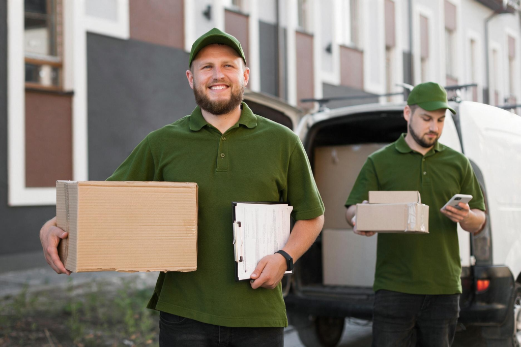 Movers at work